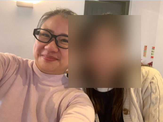 Ka Yan with Miss Liz